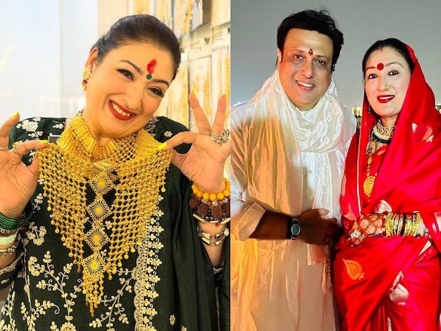 'How much gold is my hero number 1', Sunita got a gift on Karva Chauth. 'How much gold is my hero number 1', Sunita got a gift on Karva Chauth.