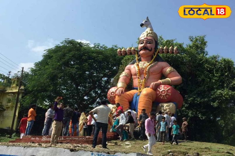 mp के गांवों में रावण पूजा की परंपरा, Ravana Dahan in MP, Dussehra without Ravana MP, local18, khargone letest news, Madhya Pradesh hindi news mp के गांवों में रावण पूजा की परंपरा, Ravana Dahan in MP, Dussehra without Ravana MP, local18, khargone letest news, Madhya Pradesh hindi news