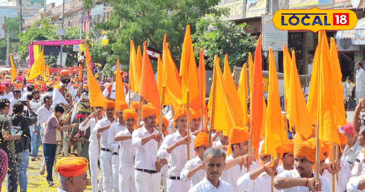 बाड़मेर-जोधपुर में विजयादशमी पर निकली पथ प्रेरणा यात्रा, उमड़ा जनसैलाब
