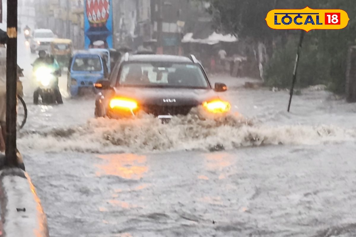 भयंकर बारिश से डूब गया मुजफ्फरपुर का यह इलाका, स्मार्ट सिटी की खुली पोल