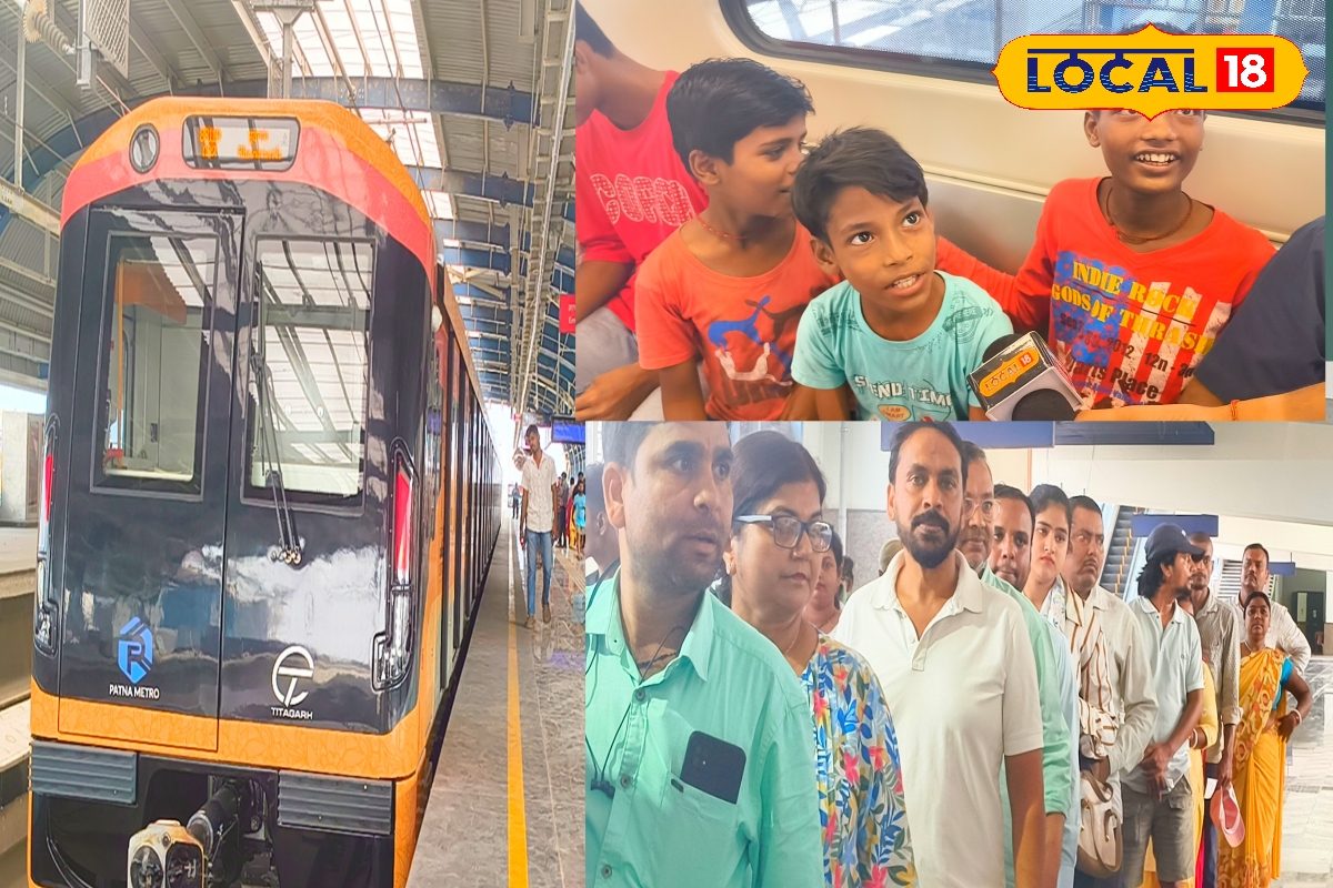 पटना मेट्रो बना टूरिस्ट स्पॉट, पूरे बिहार से देखने के लिए पहुंच रहे लोग