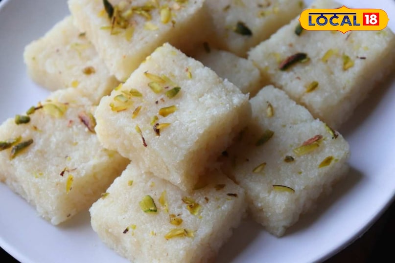 Try this recipe for Coconut and Cardamom Mini Barfi to give a new twist to barfi. The combination of coconut and cardamom looks amazing. International look in local taste, add freshly ground coconut, mawa, powdered sugar and cardamom powder in a pan and cook on low flame. When the mixture starts separating from the pan, turn off the gas. After it cools down a bit, make small burfis and garnish them with dry fruits or edible rose petals. Try this recipe for Coconut and Cardamom Mini Barfi to give a new twist to barfi. The combination of coconut and cardamom looks amazing. International look in local taste, add freshly ground coconut, mawa, powdered sugar and cardamom powder in a pan and cook on low flame. When the mixture starts separating from the pan, turn off the gas. After it cools down a bit, make small burfis and garnish them with dry fruits or edible rose petals.