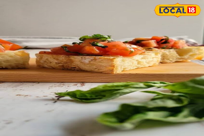 Olive Bruschetta with Masala Cheese Dip If you want something sweet as well as salty and spicy, this recipe is perfect. It is a unique breakfast made by combining Italian flavors with Indian spices. Apply some olive oil to small pieces of bread and toast them until they become crispy. Prepare a dip by mixing cream cheese, finely chopped capsicum, olives, roasted cumin powder and green coriander in a separate bowl. Serve this dip by applying it on toasted bread. Olive Bruschetta with Masala Cheese Dip If you want something sweet as well as salty and spicy, this recipe is perfect. It is a unique breakfast made by combining Italian flavors with Indian spices. Apply some olive oil to small pieces of bread and toast them until they become crispy. Prepare a dip by mixing cream cheese, finely chopped capsicum, olives, roasted cumin powder and green coriander in a separate bowl. Serve this dip by applying it on toasted bread.