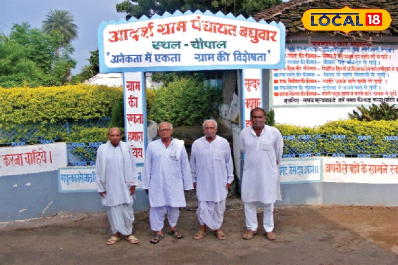 Baghuwar village literacy rate, 100 percent literate village in MP, Zero dropout village in MP, Educational model village Mp, Most educated village of MP, 