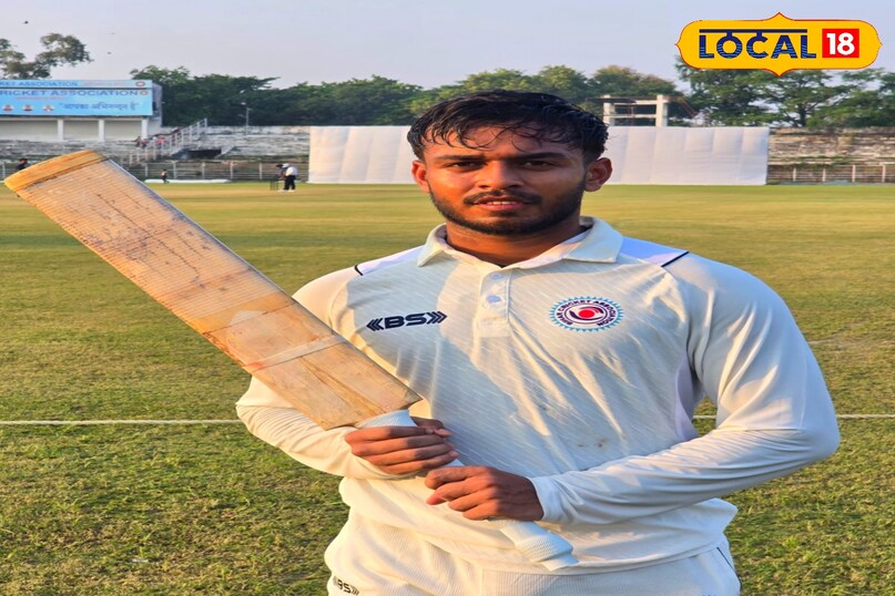 Ayush Loharuka Bihar cricketer, Bihar Ranji Trophy player, Ayush Loharuka batting, Bihar cricket news, Ranji Trophy 2025 Bihar, Ayush Loharuka century Bihar vs Arunachal match, Bihar cricket rising star, Darbhanga cricketer, Bihar young batsman, आयुष लोहारुका बिहार क्रिकेटर बिहार रणजी ट्रॉफी खिलाड़ी, बिहार क्रिकेट खबरें, आयुष लोहारुका बल्लेबाजी, रणजी ट्रॉफी 2025 बिहार, आयुष लोहारुका शतक, दरभंगा के क्रिकेटर बिहार का युवा बल्लेबाज, आयुष लोहारुका का प्रदर्शन, बिहार बनाम अरुणाचल मैच