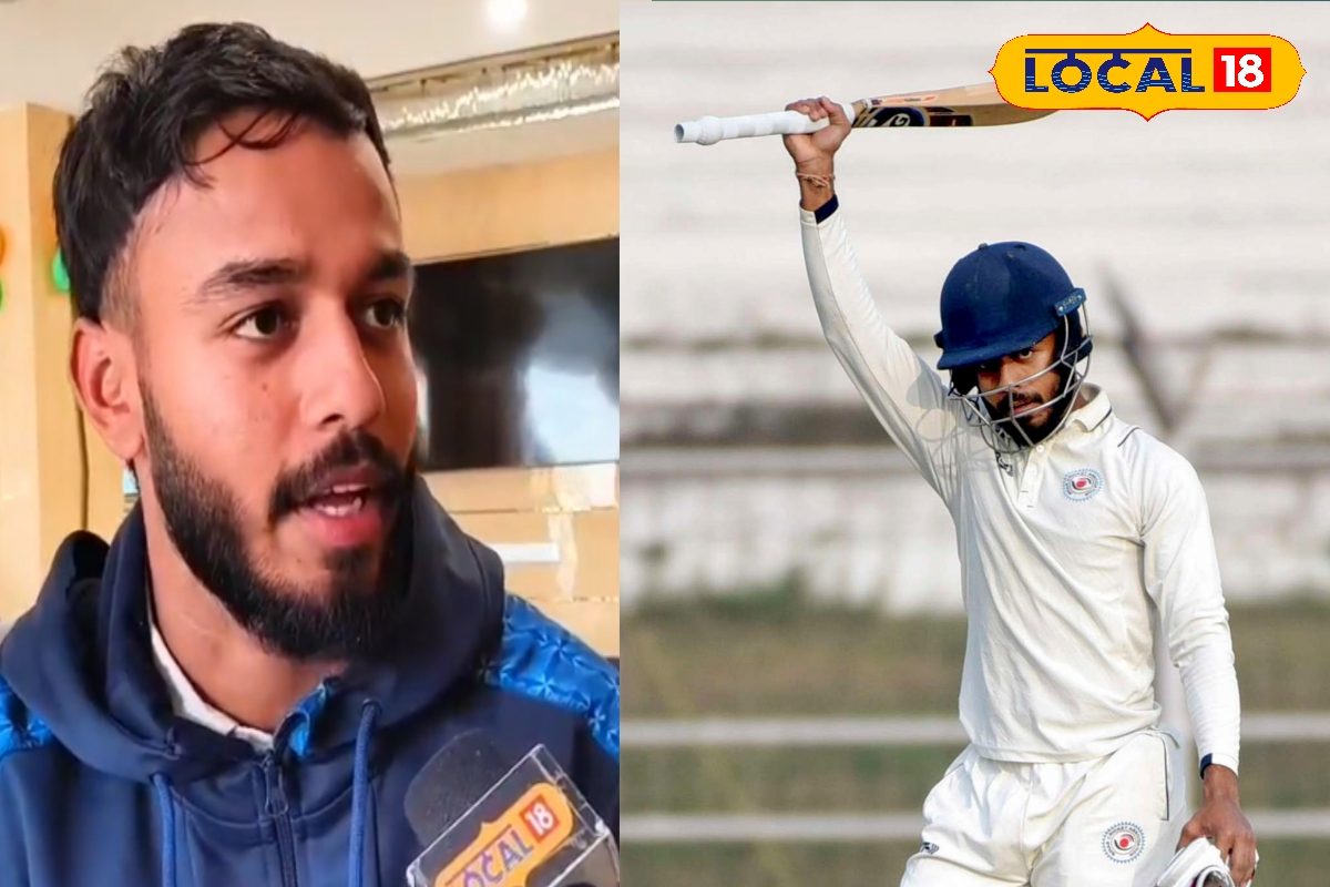 बिहार के बल्लेबाज आयुष ने बैटिंग से मचाया धमाल, मैच में बनाया अनोखा रिकॉर्ड