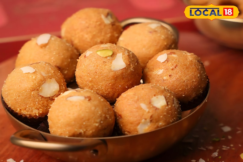besan ladoo recipe 