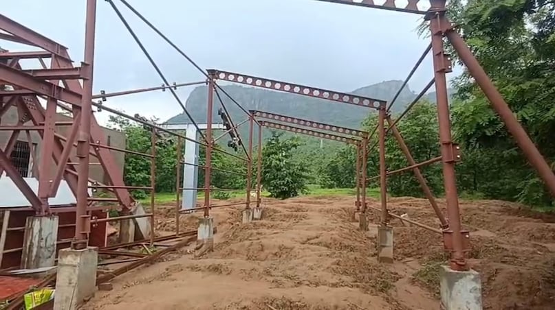 आगामी कुछ दिनों में रोपवे का ट्रायल शुरू होने की उम्मीद है। आगामी कुछ दिनों में रोपवे का ट्रायल शुरू होने की उम्मीद है।