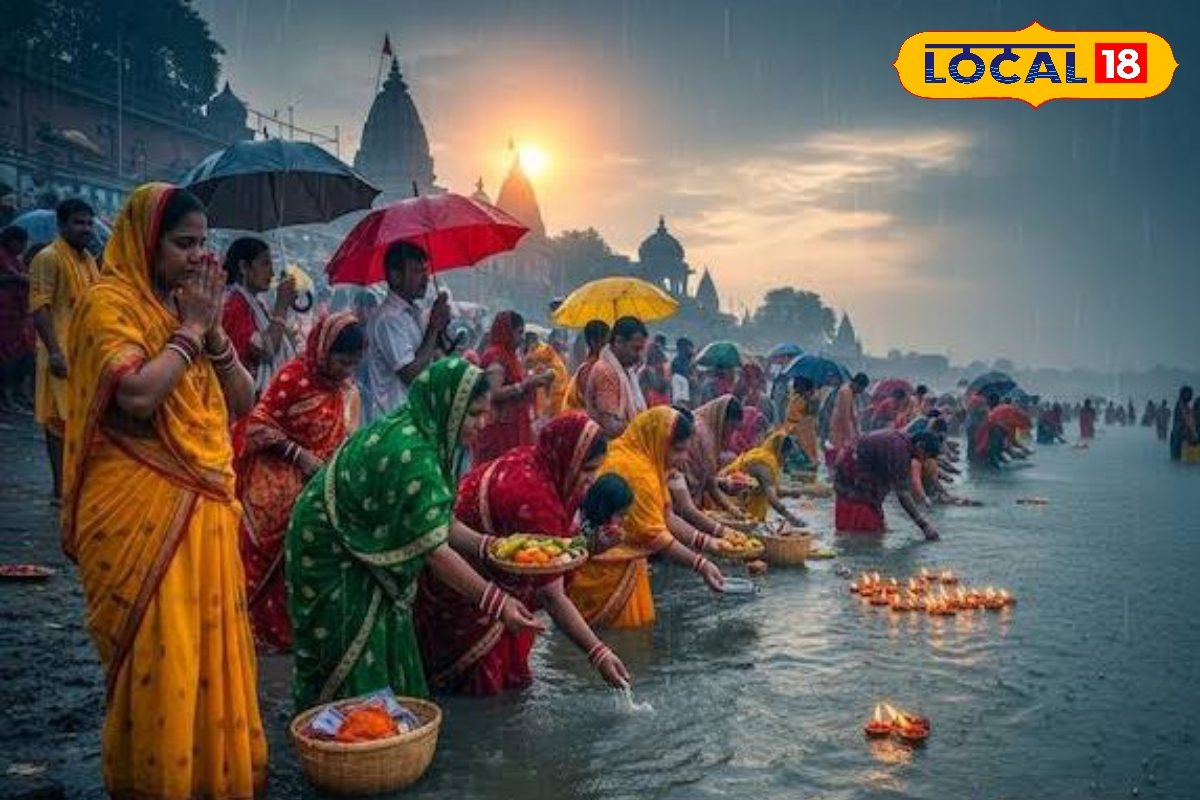 छठ पूजा पर बिहार में बारिश, 25 से 28 तक बदला रहेगा मौसम