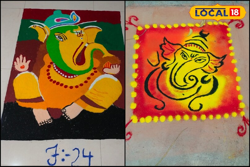 मंडलेश्वर में रंगोली प्रतियोगिता, local18, khargone letest news, Madhya Pradesh hindi news मंडलेश्वर में रंगोली प्रतियोगिता, local18, khargone letest news, Madhya Pradesh hindi news