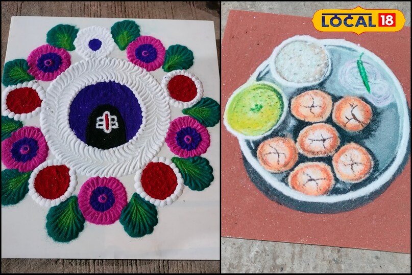 मंडलेश्वर में रंगोली प्रतियोगिता, local18, khargone letest news, Madhya Pradesh hindi news मंडलेश्वर में रंगोली प्रतियोगिता, local18, khargone letest news, Madhya Pradesh hindi news