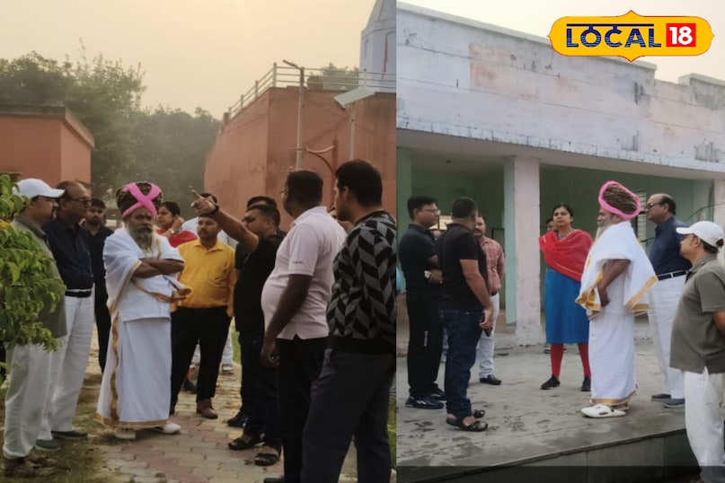 मेरठ, गगोल तीर्थ, छठ पर्व, श्रद्धालु, नहाय, खहाय, पूजा अर्चना, तैयारी, लोकल- 18,Meerut, Gagol Tirtha, Chhath festival, devotees, bathing, eating, worship, preparations, local- 18