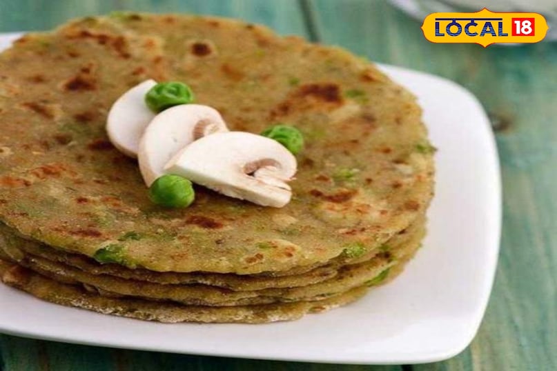 mushroom paratha  mushroom paratha