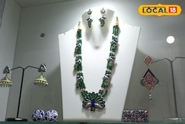 शाही टच के साथ ट्रेडिशनल लुक, हर दुल्हन चाहती है गुलाबी मीनाकारी का सेट, देखें