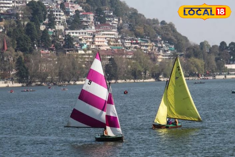 Sailing in nainital Sailing in nainital