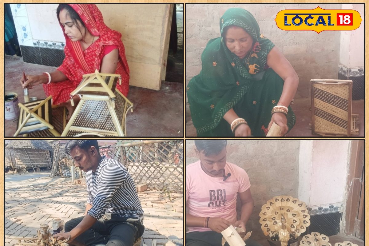 बांस की लकड़ी से गजब आइटम बनाता है यह परिवार, देखने वाले कहते हैं वाह