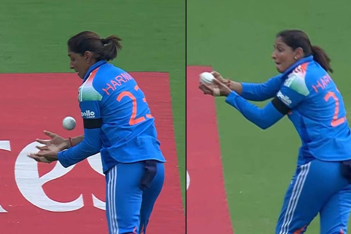 SF में हरमनप्रीत कौर ने फेरा रेनुका की मेहनत पर पानी, टपकाया हीली का लड्डू कैच