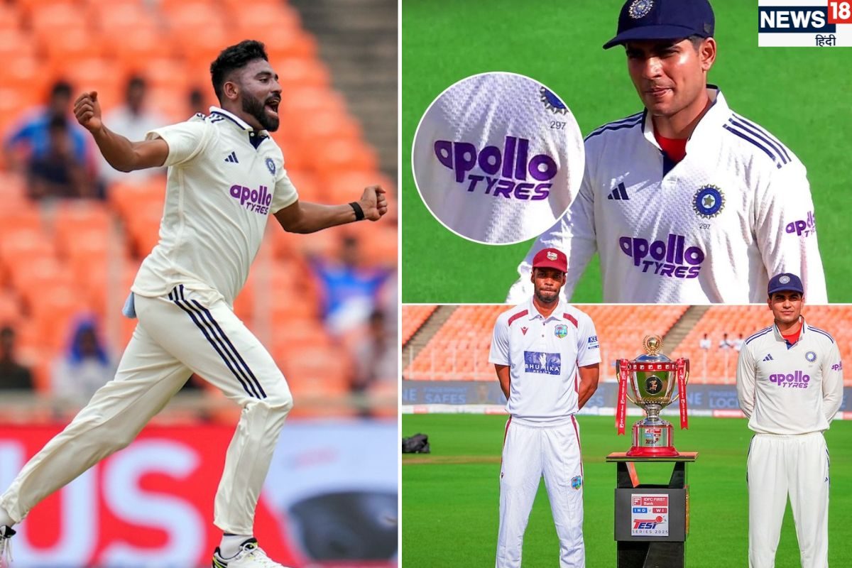 579 करोड़ की जर्सी पहनकर उतरी टीम इंडिया, सीने पर कैसे चमक रहा है अपोलो टायर्स