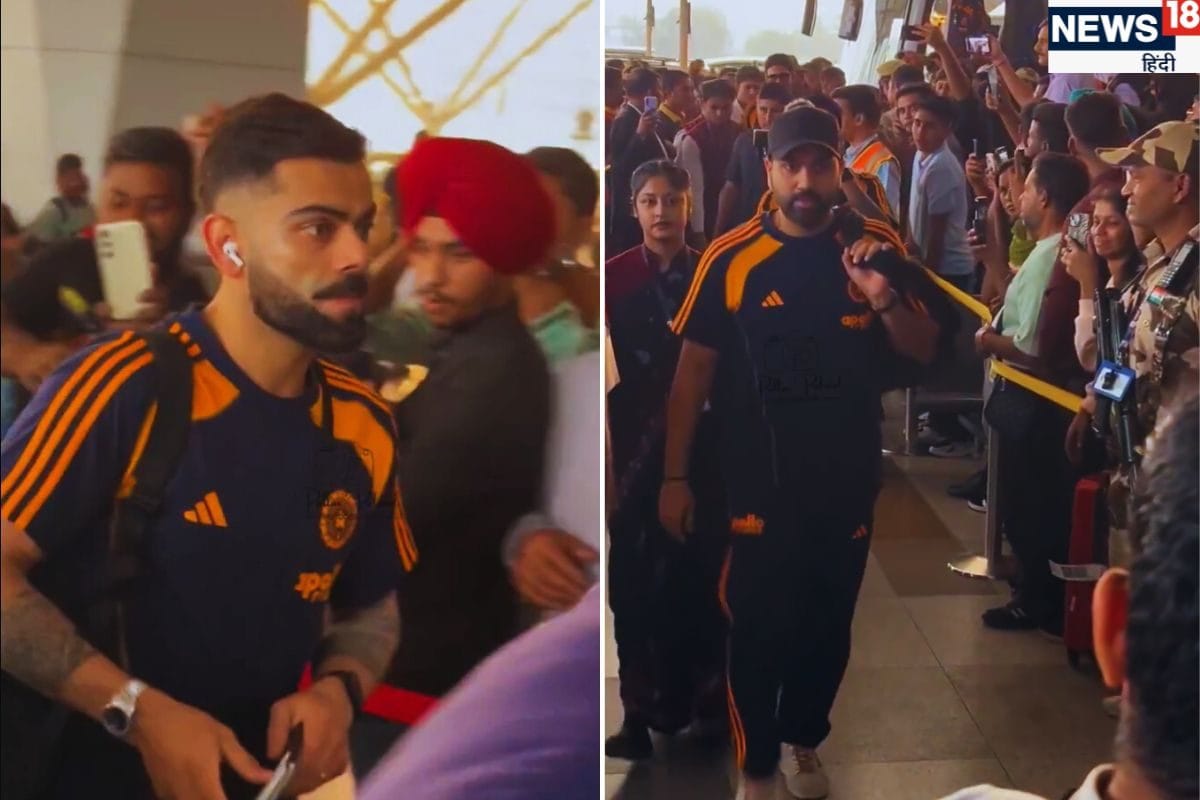 नवाबों सा अंदाज, चेहरे पर आत्मविश्वास, एटिट्यूड में AUS रवाना हुए रोहित-विराट