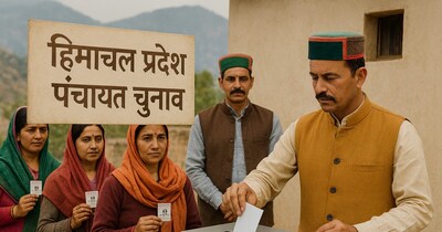 हिमाचल प्रदेश में पंचायती राज चुनाव. (Photo-AI)