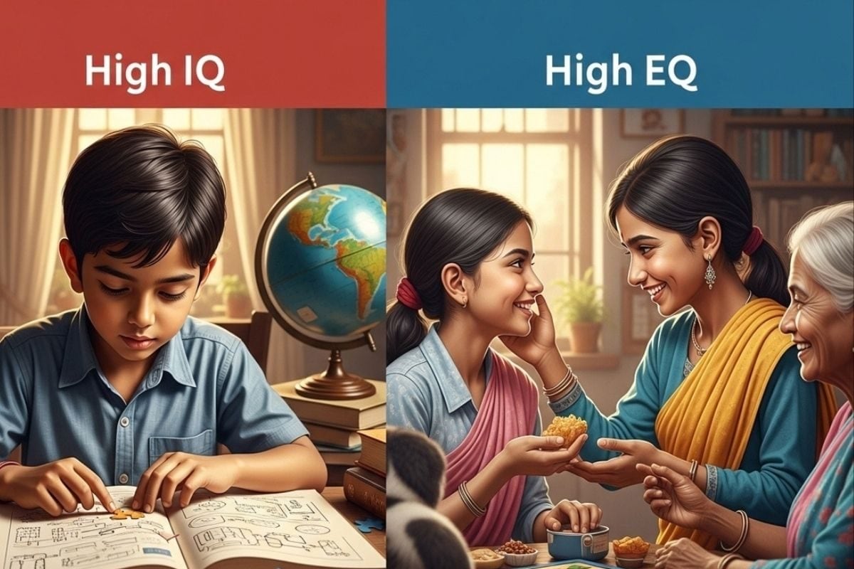 IQ और EQ के बीच क्या अंतर है उदाहरण के साथ समझिए दिमाग और दिल का खेल