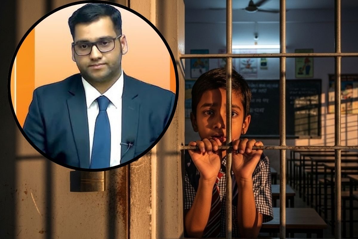 बंद स्कूल में रो रहा था वंश IAS अफसर ने सुनी आवाज तो दौड़े आए जानिए मामला