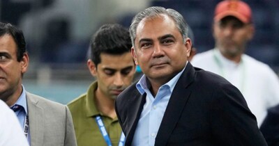 पाकिस्तान क्रिकेट बोर्ड के चीफ मोहसिन नकवी. 