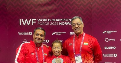 मीराबाई चानू की साल 2025 में उपलब्धि भारत्तोलन में सबसे बड़ी रही. 