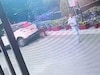 लापरवाही से बैक हुई कार महिला पर चढ़ी, पैर टूटे, सीसीटीवी फुटेज पर दिखी रफ्तार