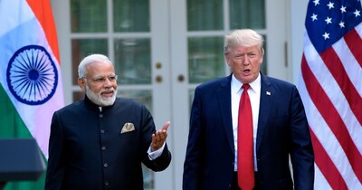 Trump Praises Modi in Davos, Sparks 8% Jump in Textile-Shrimp Shares