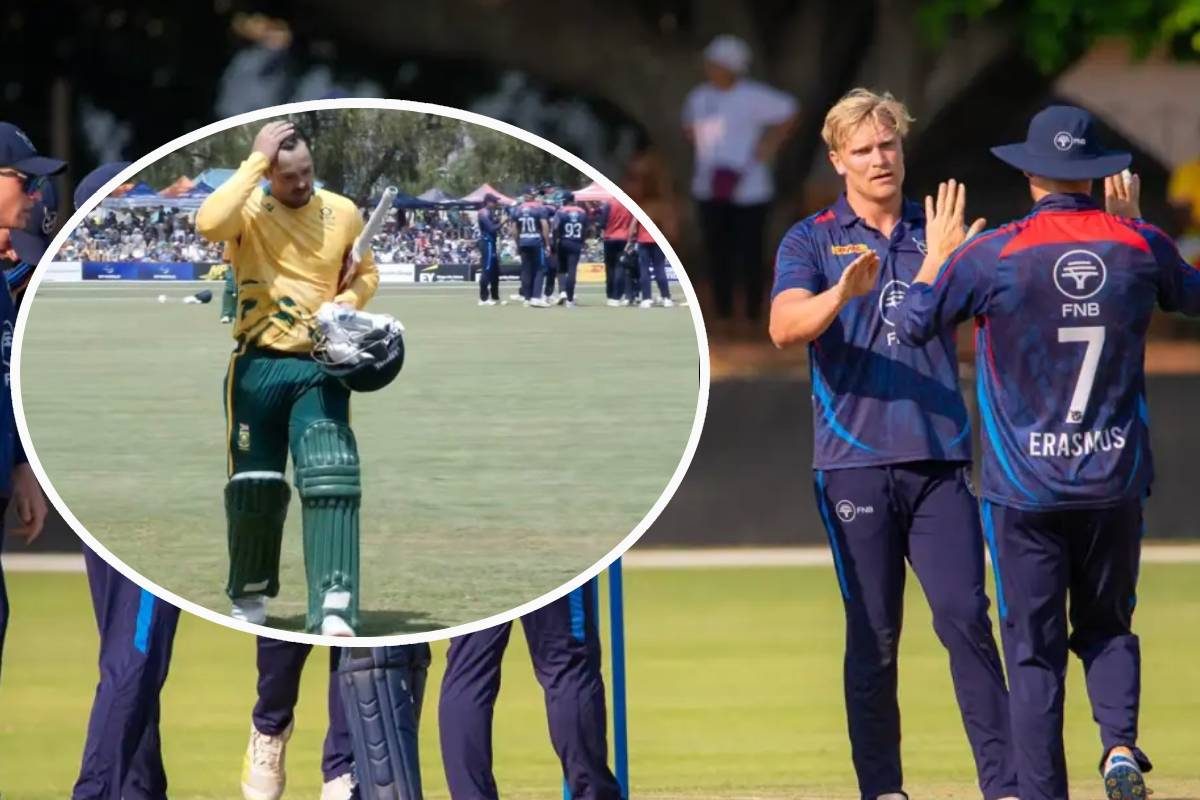 नामीबिया ने कर दी SA की हालत टाइट, डी-कॉक जैसे धुरंधर फेल, छोटे स्‍कोर पर रोका