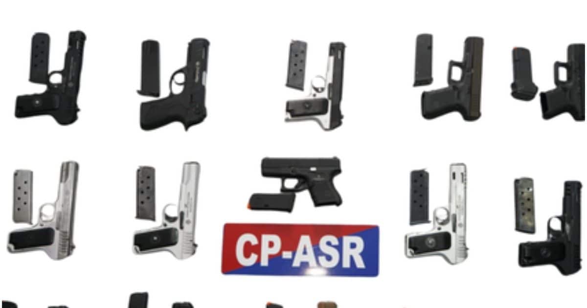 पाकिस्तान से हथियारों की तस्करी का भंडाफोड़, 1 नाबालिग सहित 7 गिरफ्तार