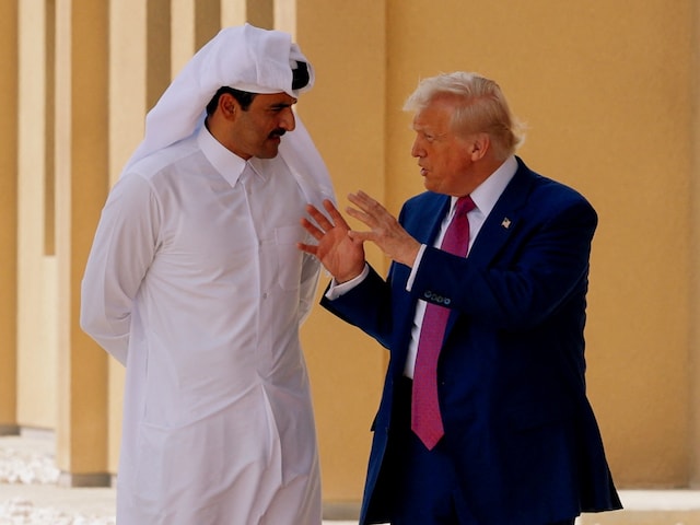 Trump will build an airbase in America for Qatar, where F-15 jets will be deployed at all times. Trump will build an airbase in America for Qatar, where F-15 jets will be deployed at all times.