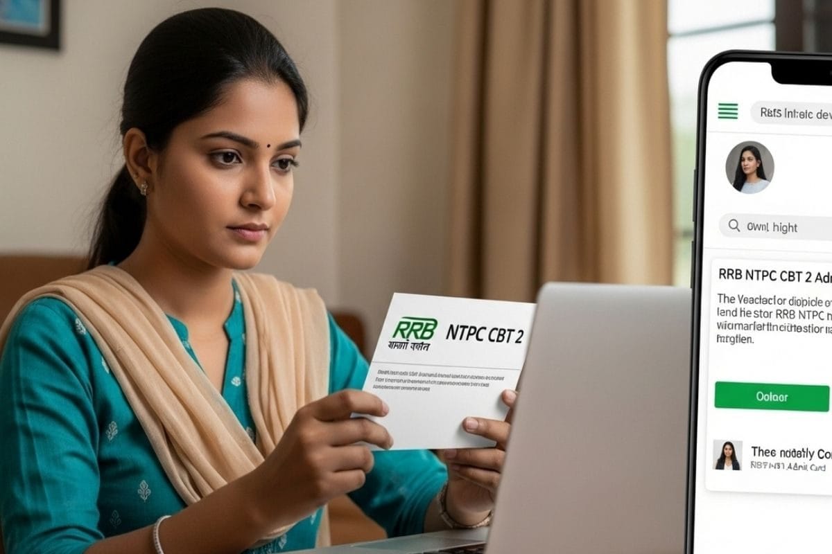 RRB NTPC सीबीटी 2 एडमिट कार्ड जारी सिर्फ इस वेबसाइट से कर सकते हैं डाउनलोड