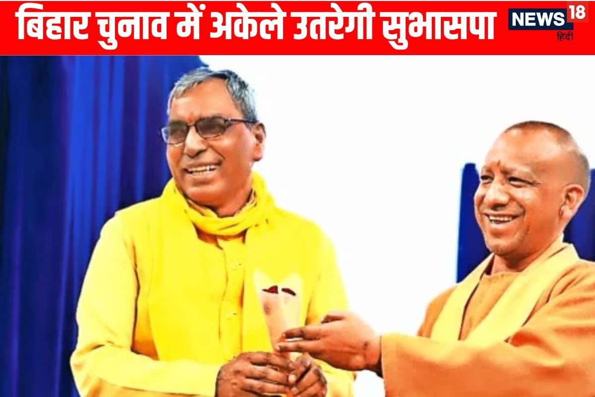 बिहार चुनाव में अकेले उतरेंगे 'योगी के दोस्त', कहा- BJP और NDA को करूंगा डैमेज