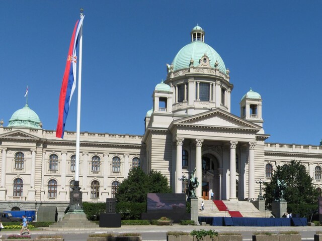 Firing in front of Parliament House in Serbia, President suspects terrorist attack