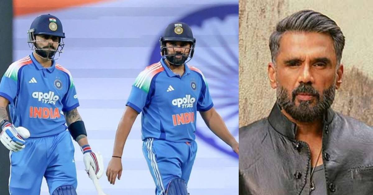 ‘How quickly we forget…’, Sunil Shetty gave a befitting reply to trollers, praised Rohit Sharma-Virat Kohli