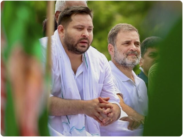 बिहार में महागठबंधन का नेता कौन? राहुल गांधी चुप, तो तेजस्वी का चेहरा लटका