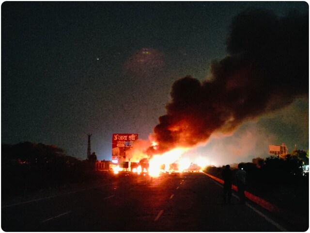 कोलकाता के गोदाम में लगी भीषण आग, 8 की मौत, मुंबई में सिलेंडर ब्लास्ट, 7 झुलसे