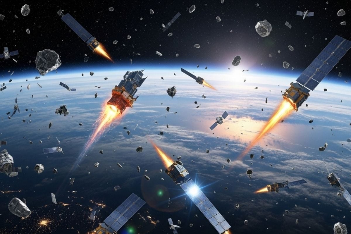 SpaceX ने अंतरिक्ष को बनाया कबाड़खाना रोजाना जमीन पर गिर रहे 1-2 सैटेलाइट