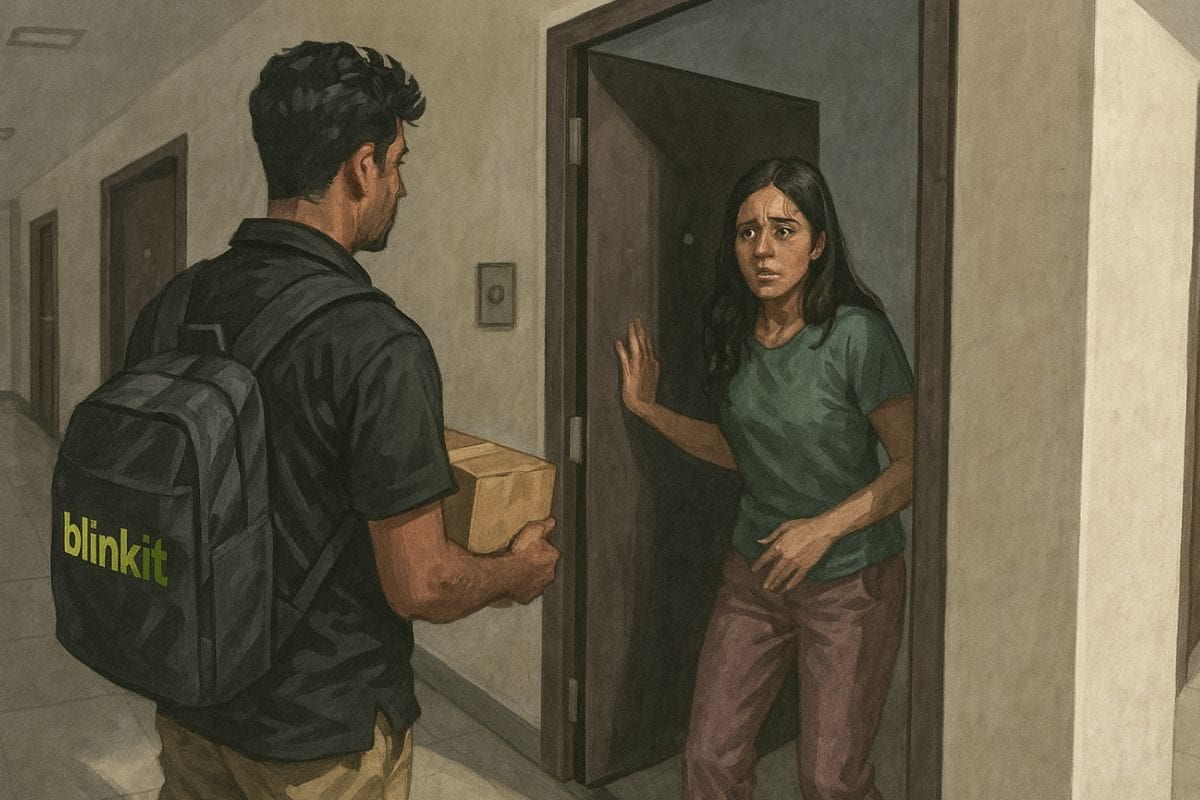 डिलीवरी के बहाने घर पहुंचा दरिंदा ब्राजीलियाई मॉडल से की गंदी हरकत