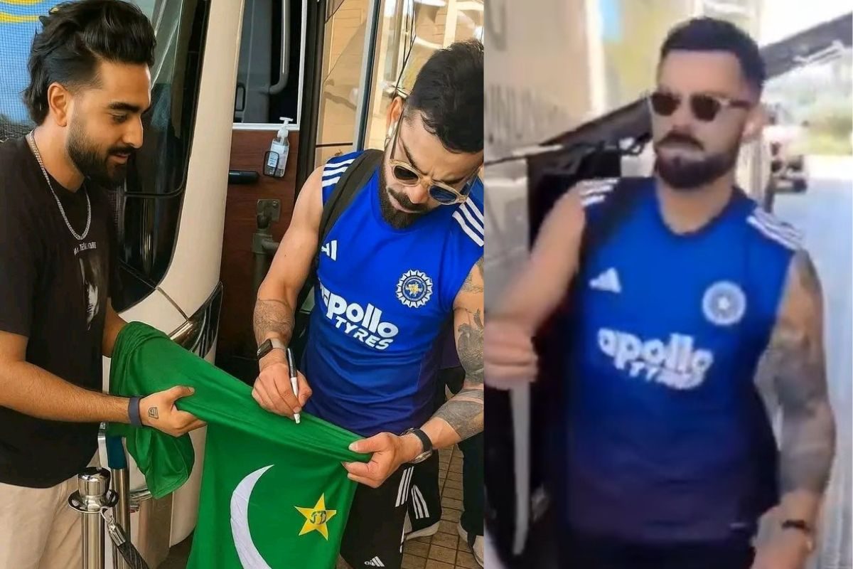 Fact check: क्या विराट कोहली ने पाकिस्तानी झंडे पर दिया ऑटोग्राफ