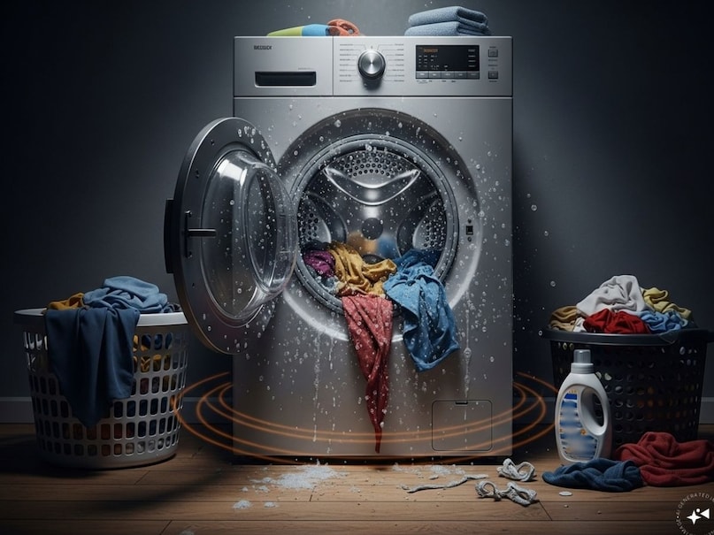 washing machine health risks, bacteria in washing machine, washing machine cleaning tips, mould in washing machine rubber seal, laundry hygiene and health, washing machine maintenance for health, वॉशिंग मशीन से होने वाली बीमारी, वॉशिंग मशीन की सफाई कैसे करें, कपड़ों में बदबू की वजह क्या है, वॉशिंग मशीन में बैक्टीरिया कहां से आते हैं