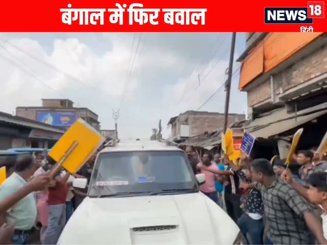 मंदिर जा रहे सुवेंदु अधिकारी की कार पर हमला, बीजेपी का घुसपैठियों पर निशाना मंदिर जा रहे सुवेंदु अधिकारी की कार पर हमला, बीजेपी का घुसपैठियों पर निशाना