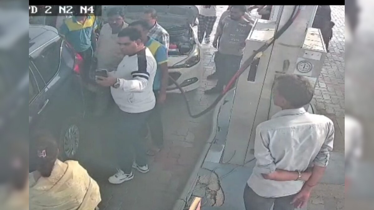 सीएनजी पंप पर हुआ विवाद! SDM ने मारा थप्पड़, कर्मचारी ने भी किया पलटवार, Video वायरल - Rajasthan News