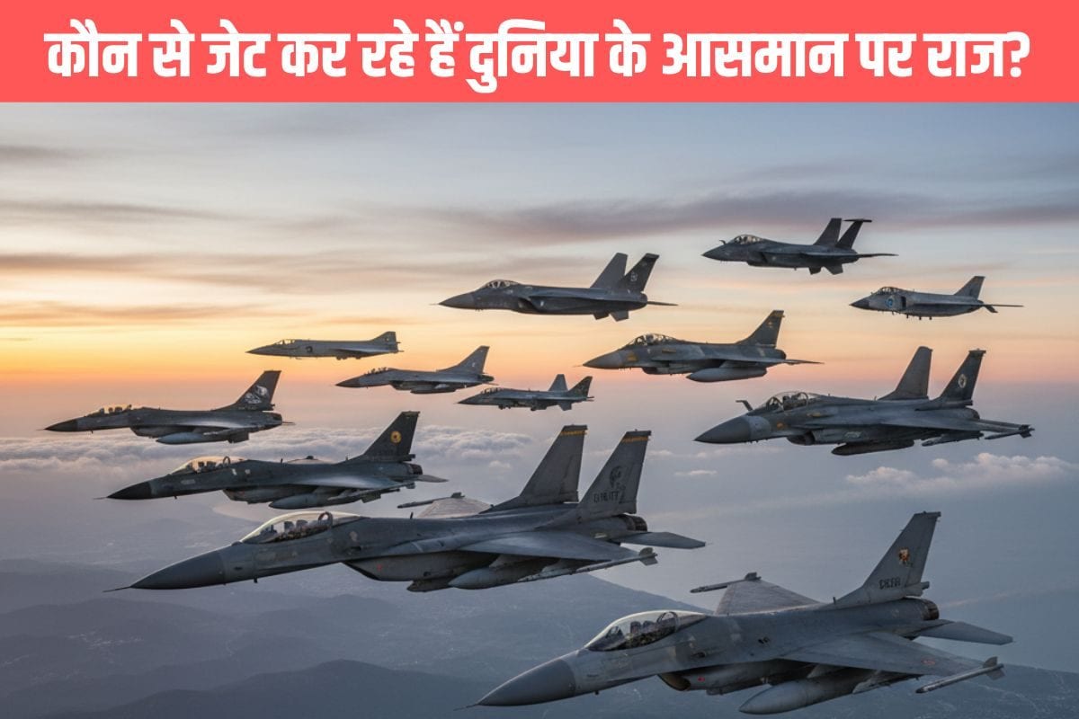 आसमान में दहाड़ते हैं 14000 से ज़्यादा लड़ाकू विमान लेकिन कौन है बॉस
