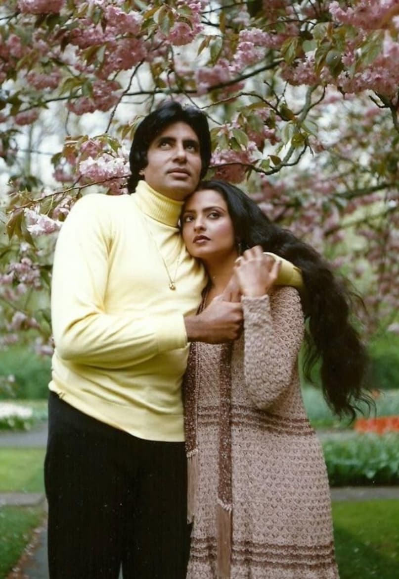 Amitabh bachchan, rekha, rekha Amitabh bachchan, Amitabh bachchan rekha, Amitabh bachchan rekha fight, Amitabh bachchan rekha love story, Amitabh bachchan rekha movie, Amitabh bachchan rekha movie laawaris, rekha Amitabh bachchan silsila, jaya bachchan, rekha Amitabh