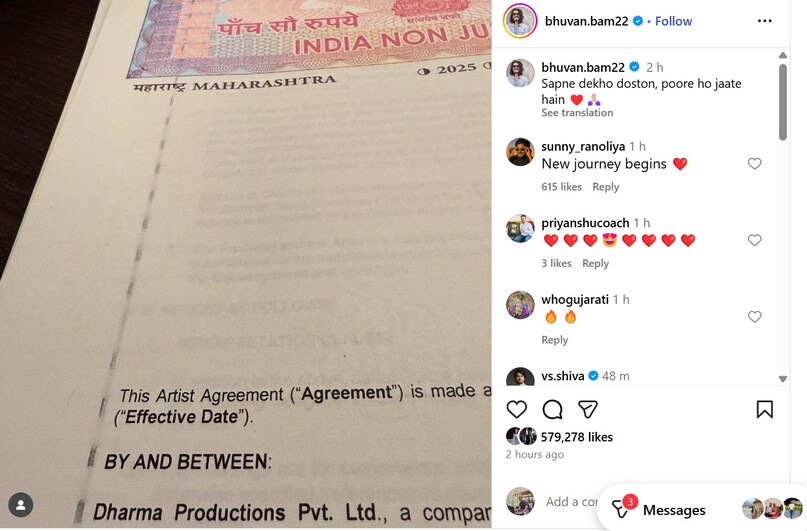 Bhuvan Bam, Bhuvan Bam Bollywood debut, Dharma Productions, Karan Johar, Kuku Ki Kundali, Wamiqa Gabbi