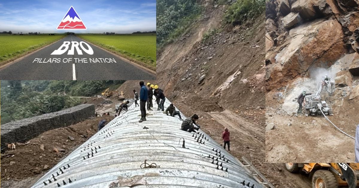 BRO ने अरुणाचल में 696 KM से अधिक सड़कें बनाईं,व्यापार-पर्यटन को बढ़ावा