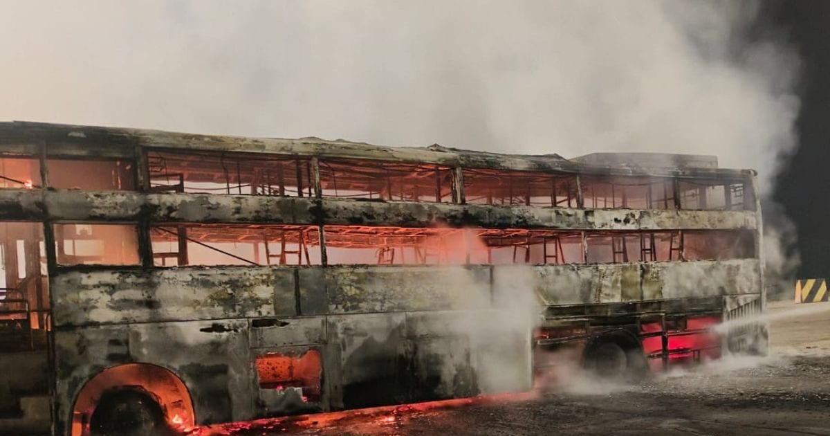 मच जाती चीख पुकार, बिछ जाती लाशें, मगर ड्राइवर की सूझबूझ से टला बड़ा हादसा